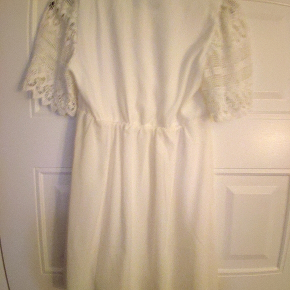 STONE_COLD_FOX Laced Shoulders Dress - Picture 2 of 8